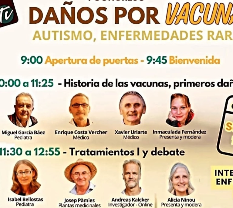 Alarma por un congreso en Ciudad Real que vincula vacunas con el autismo y las enfermedades raras: "Supone un riesgo para la salud pública"