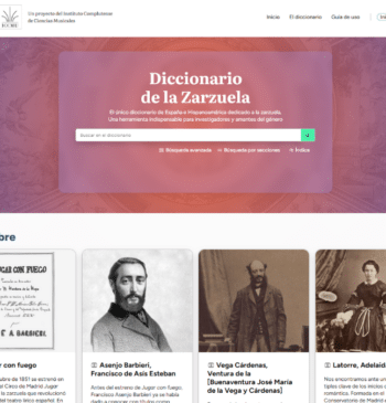 La gran enciclopedia universal de la Zarzuela, en abierto y para todos