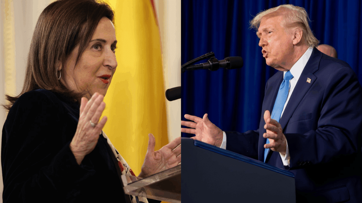 Margarita Robles contra Trump