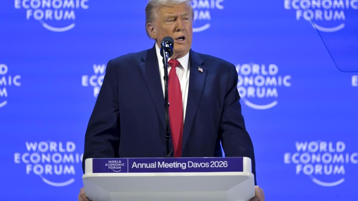 Donald Trump en Davos