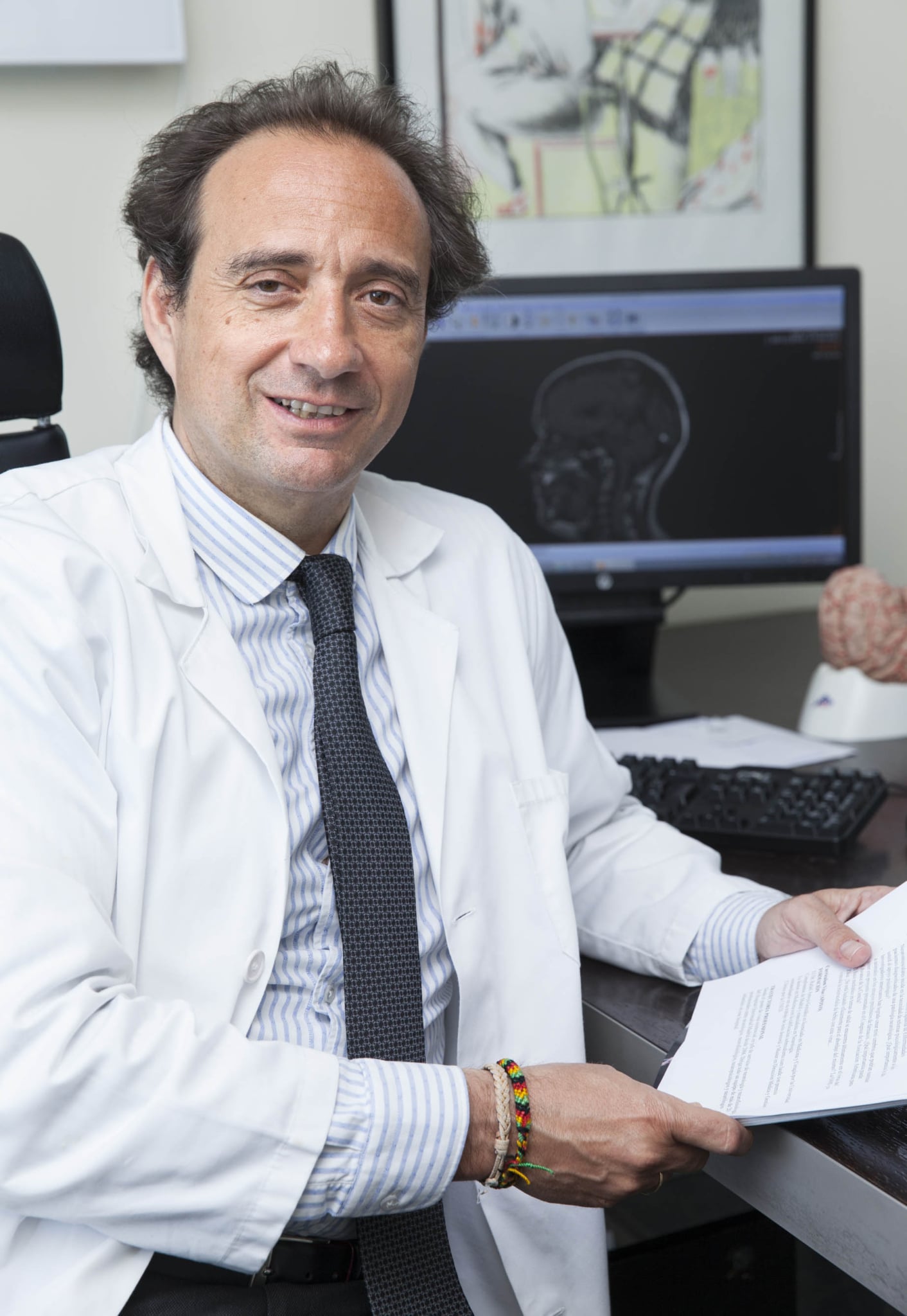 Rafael Arroyo, jefe del Servicio de Neurología del Hospital Universitario Quirónsalud Madrid.