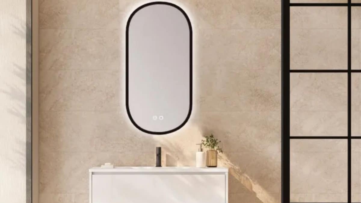 espejo para el baño de Leroy Merlin