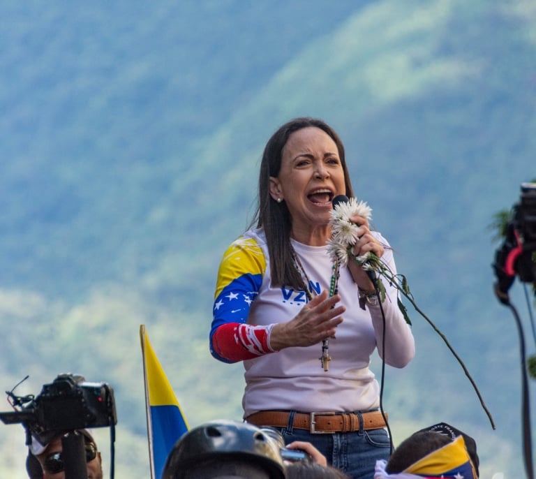 María Corina Machado se juega su liderazgo ante los movimientos de la oposición interna para negociar con Delcy