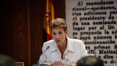 Chivite prepara una remodelación del Gobierno de Navarra con la salida del vicepresidente primero y la portavoz