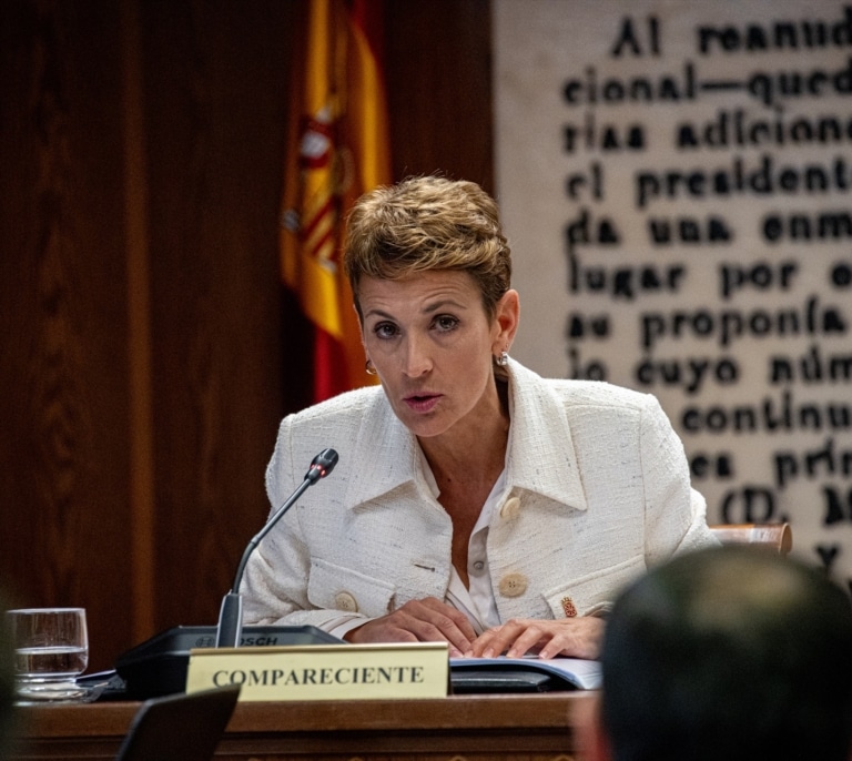 Chivite prepara una remodelación del Gobierno de Navarra con la salida del vicepresidente primero y la portavoz