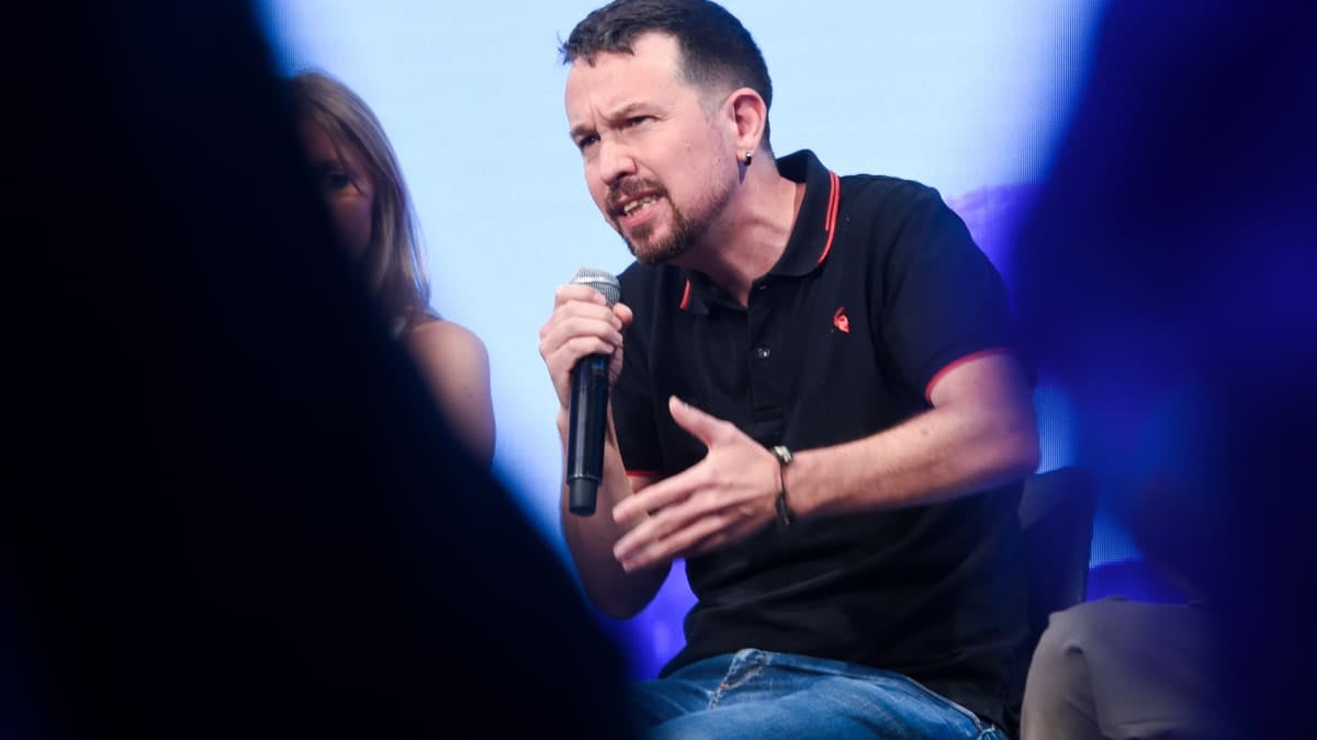 Pablo Iglesias en la 'universidad de otoño' de Podemos en Ventas