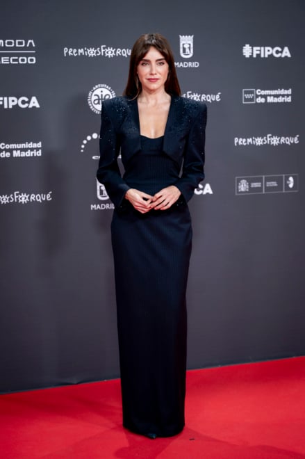 La actriz Irene Arcos posa en la alfombra roja de la 31 edición de los Premios José María Forqué,