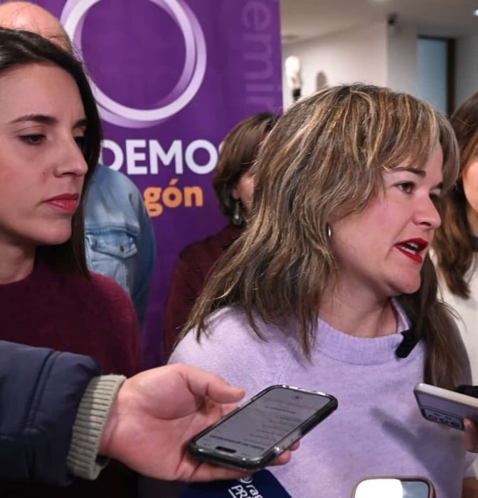 Montero y Belarra, contra Alegría en Aragón: "Huele a corrupción del PSOE"