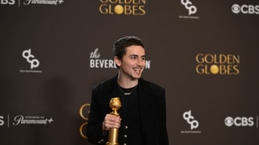 De 'Call Me by Your Name' a 'Marty Supreme': el ascenso imparable de Timothée Chalamet tras ganar su primer Globo de Oro