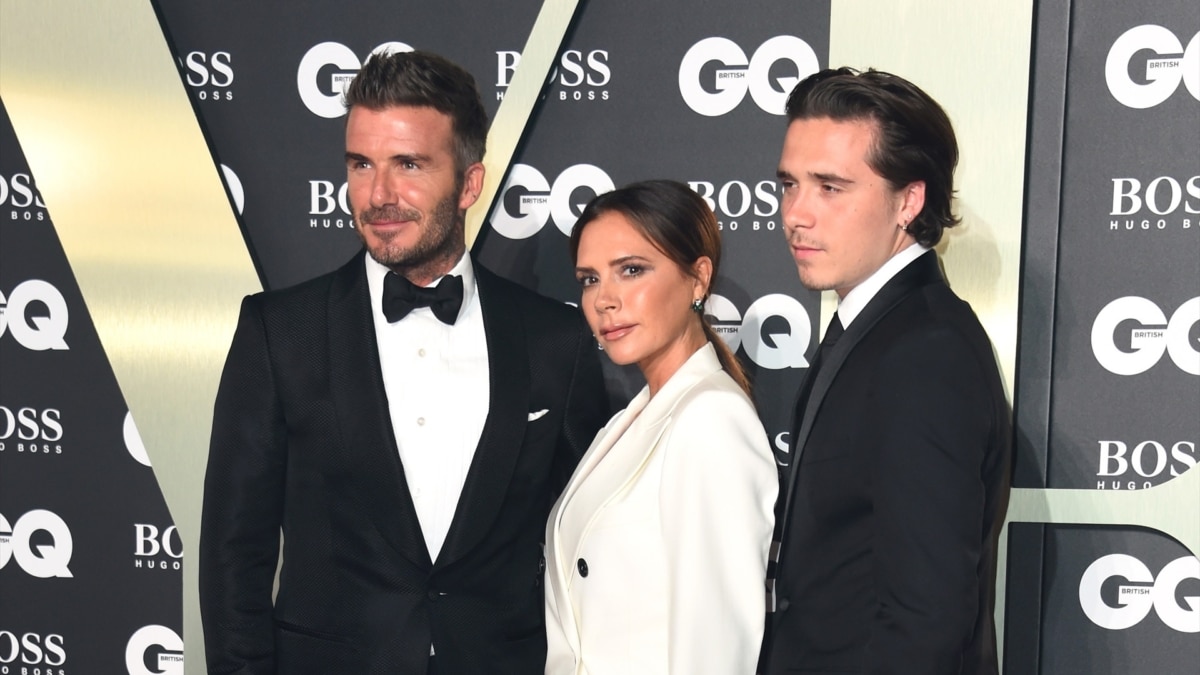 Imagen de archivo de los 3 Beckham