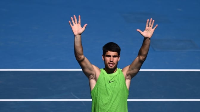 Carlos Alcaraz vs de Miñaur: cuándo y dónde ver los cuartos de final del Open de Australia