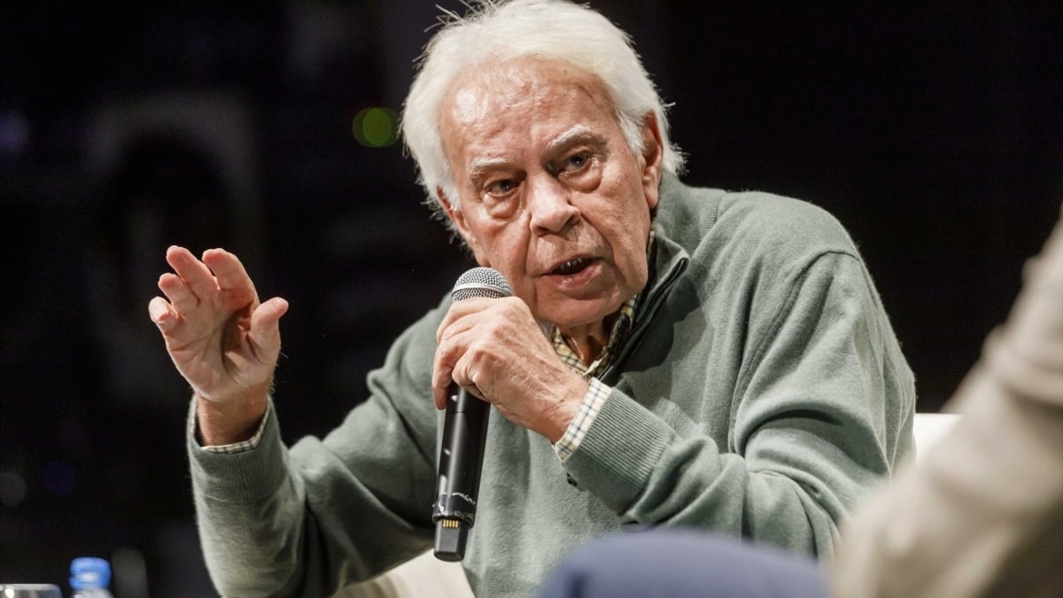 Felipe González, en Segovia.