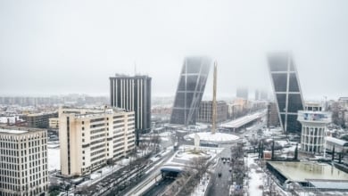 Negar la mayor a la AEMET: cómo que no hay olas de frío si ha nevado en Madrid