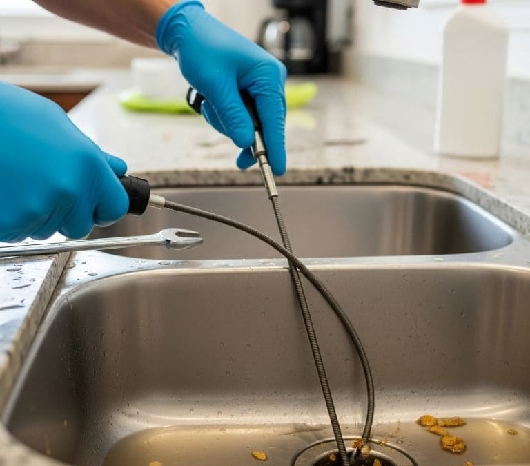 El sencillo truco para desatascar el fregadero en segundos