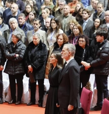 El funeral por las víctimas de Adamuz, en imágenes