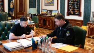 Zelenski nombra como jefe de su oficina al líder de la inteligencia militar tras el escándalo de corrupción