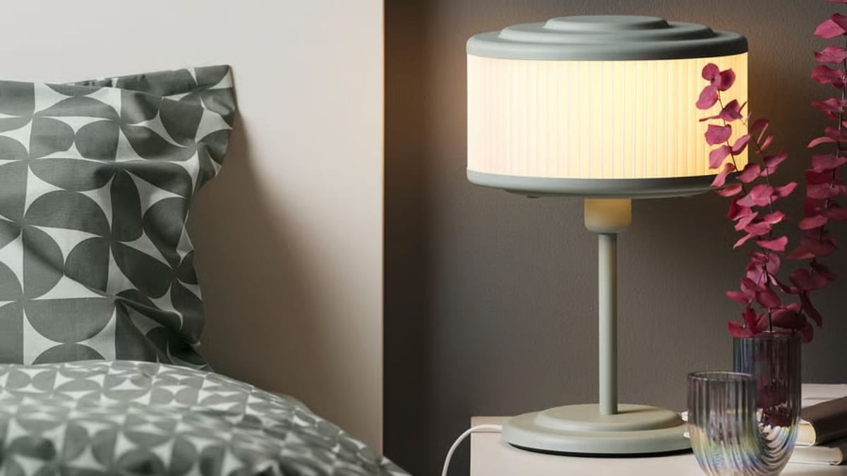 lámpara para la mesita de noche