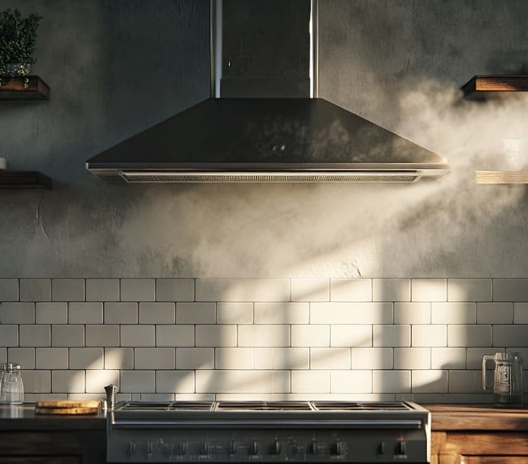 La eficiencia del aceite de bebés para limpiar la campana extractora