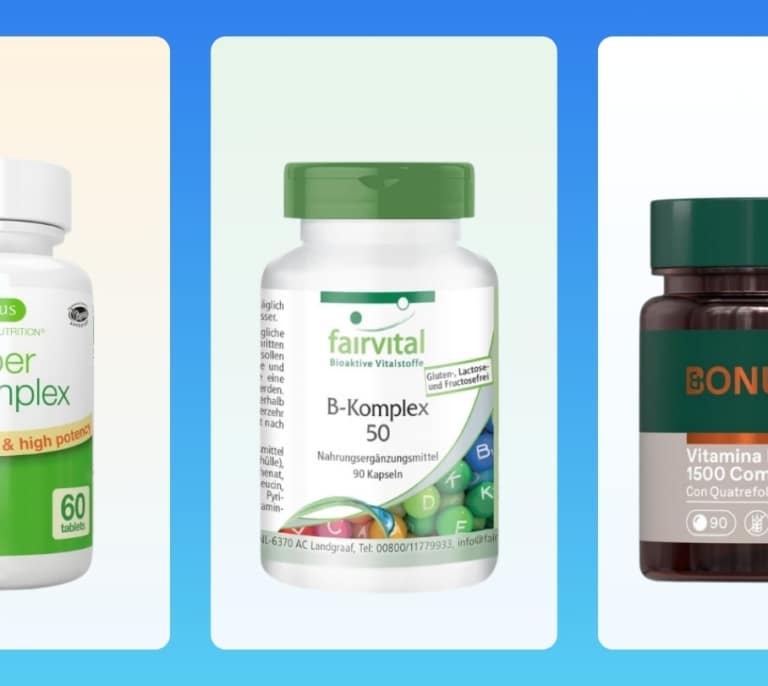 Los 7 mejores complejos de Vitamina B de 2026: Comparativa definitiva