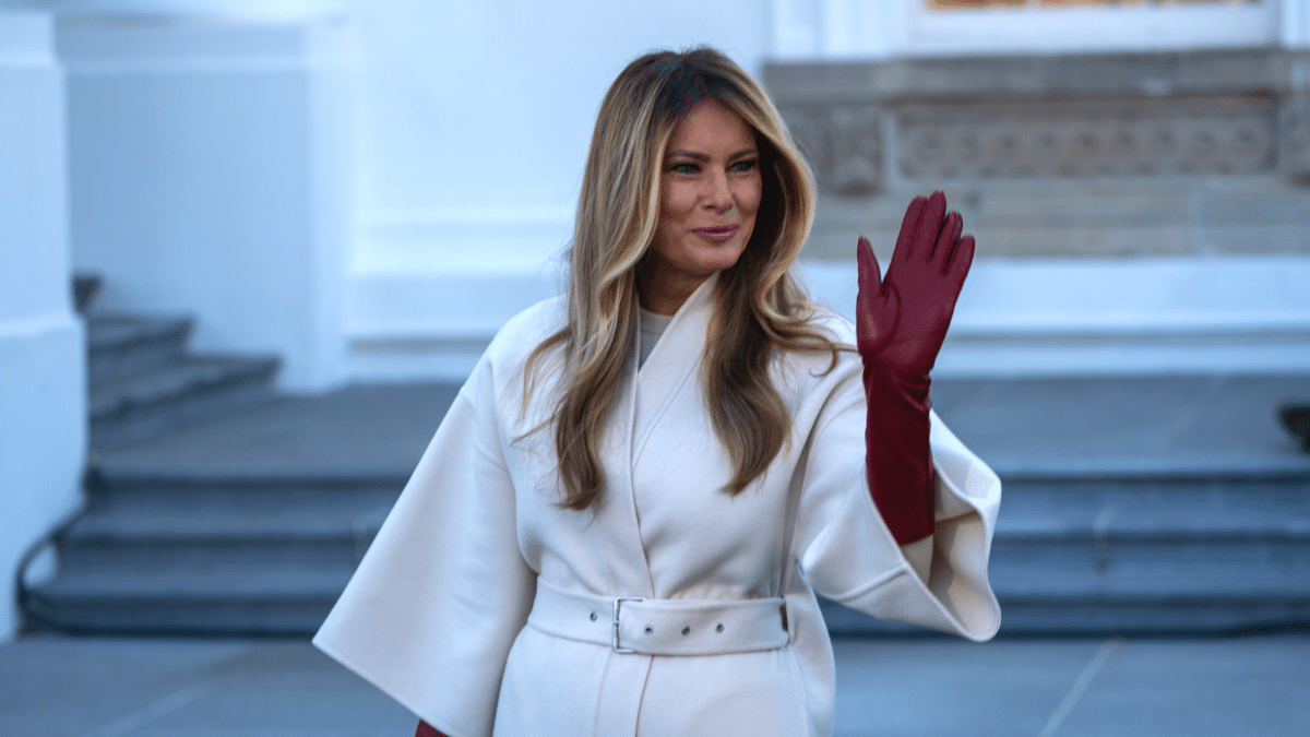 Melania Trump en la Casa Blanca.