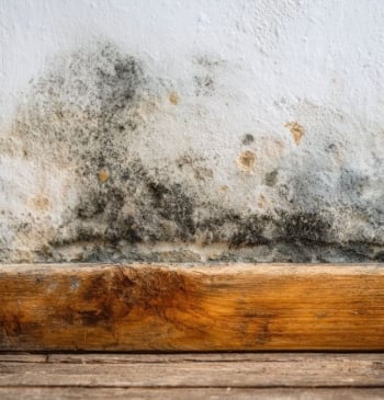 La mezcla viral para acabar con el moho negro de las paredes
