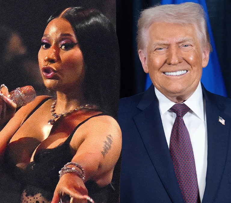 Nicki Minaj y Donald Trump se dan la mano: "Probablemente sea la fan número uno del presidente, y eso no va a cambiar"