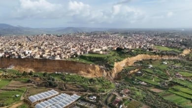 Niscemi, el pueblo siciliano al borde del precipicio por el temporal