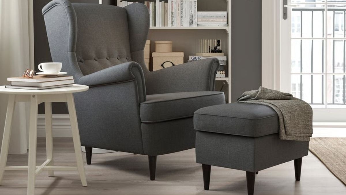 sillón orejero STRANDMON de IKEA