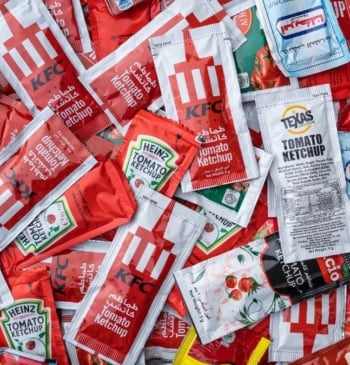 Adiós para siempre a los sobres de kétchup en los restaurantes