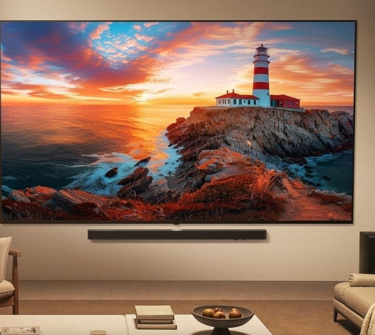Los planes de sofá, manta y peli se convertirán en tus favoritas con esta smart TV LG con IA