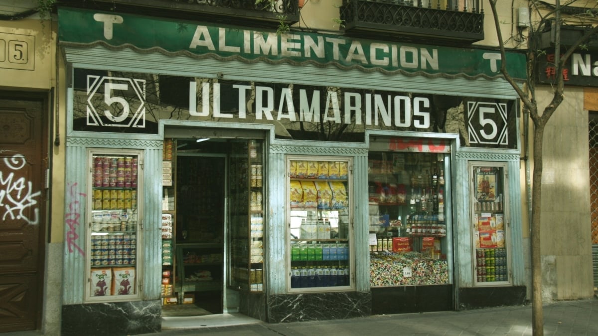 Tienda de ultramarinos en Madrid.