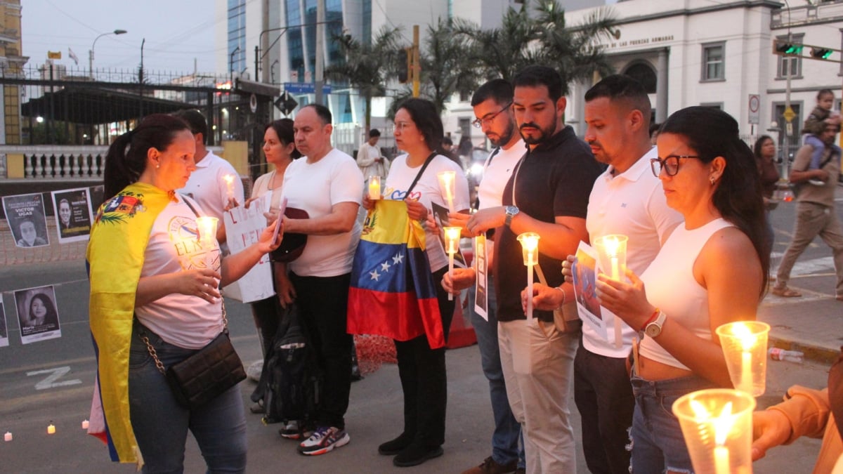 Vigilia por la liberación de presos venezolanos