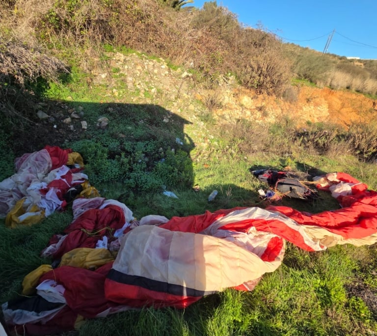 Guardias civiles denuncian la entrada irregular de inmigrantes por parapentes y rechazan la respuesta de Interior