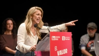 La izquierda afronta dividida en Aragón un primer simulacro de las generales