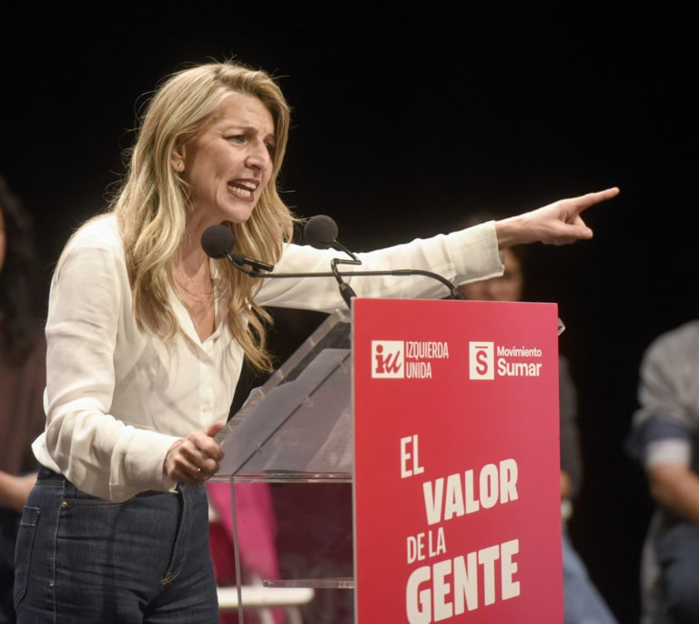 La izquierda afronta dividida en Aragón un primer simulacro de las generales