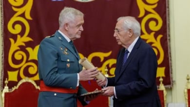 Manuel Llamas, DAO de la Guardia Civil, nombrado hijo adoptivo de “una Melilla eterna e indeleble”