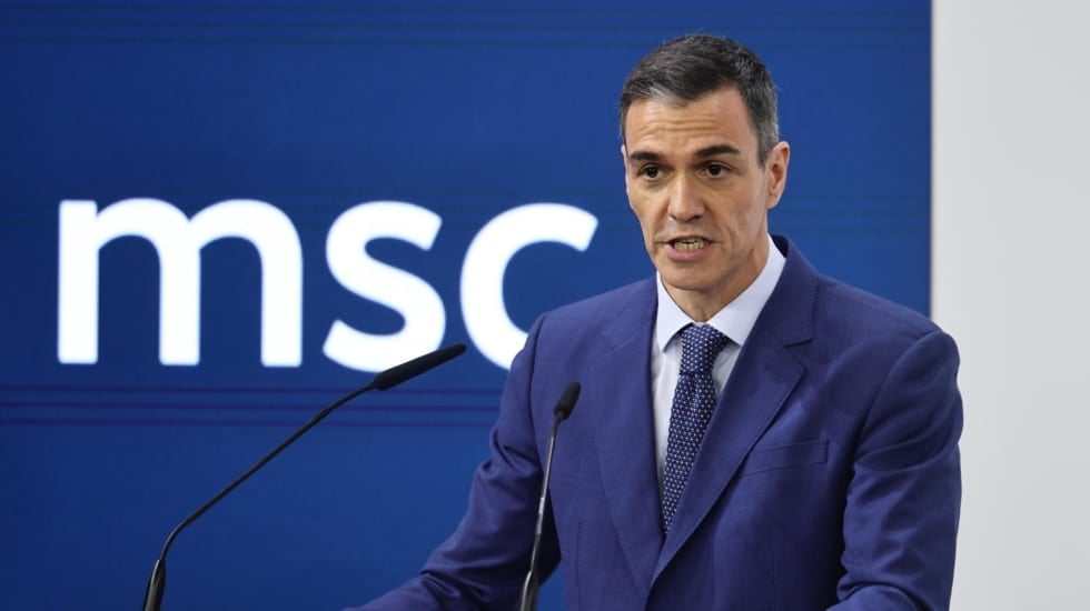 Pedro Sánchez: "Hemos de reforzar el pilar europeo de defensa y depender menos de EEUU"