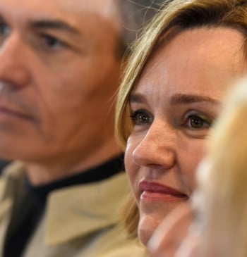 Las fugas de voto a Vox, la última amenaza para el PSOE de Alegría a tres días de las elecciones de Aragón