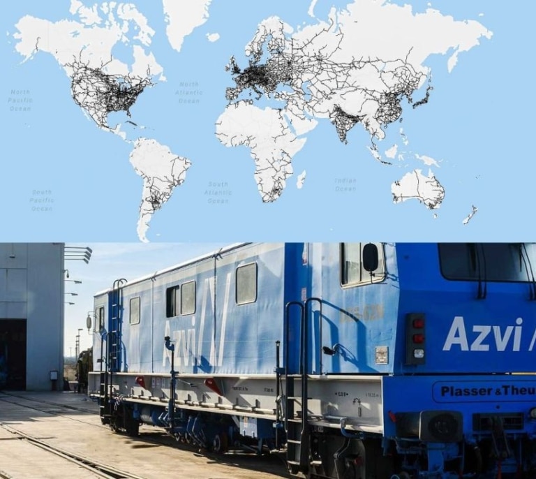 Azvi refuerza su liderazgo en infraestructuras ferroviarias con grandes proyectos en Europa y América