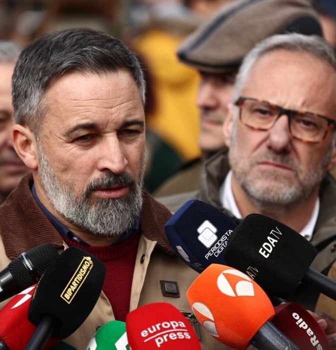 Abascal desacredita el decálogo del PP: "Es como si tratasen con salvajes y pretendieran domar a Vox"