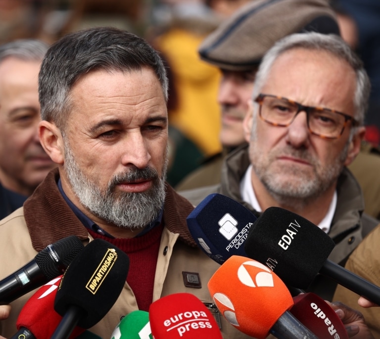 Abascal desacredita el decálogo del PP: "Es como si tratasen con salvajes y pretendieran domar a Vox"
