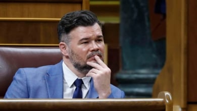 Rufián se deja querer entre la izquierda con guiños al Gobierno de Sánchez
