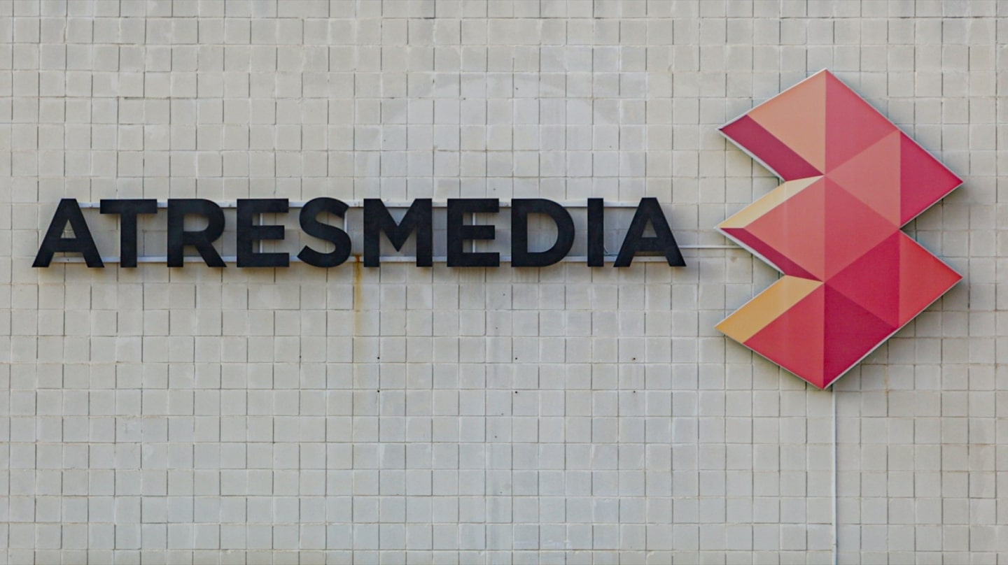 Letras y logo de Atresmedia