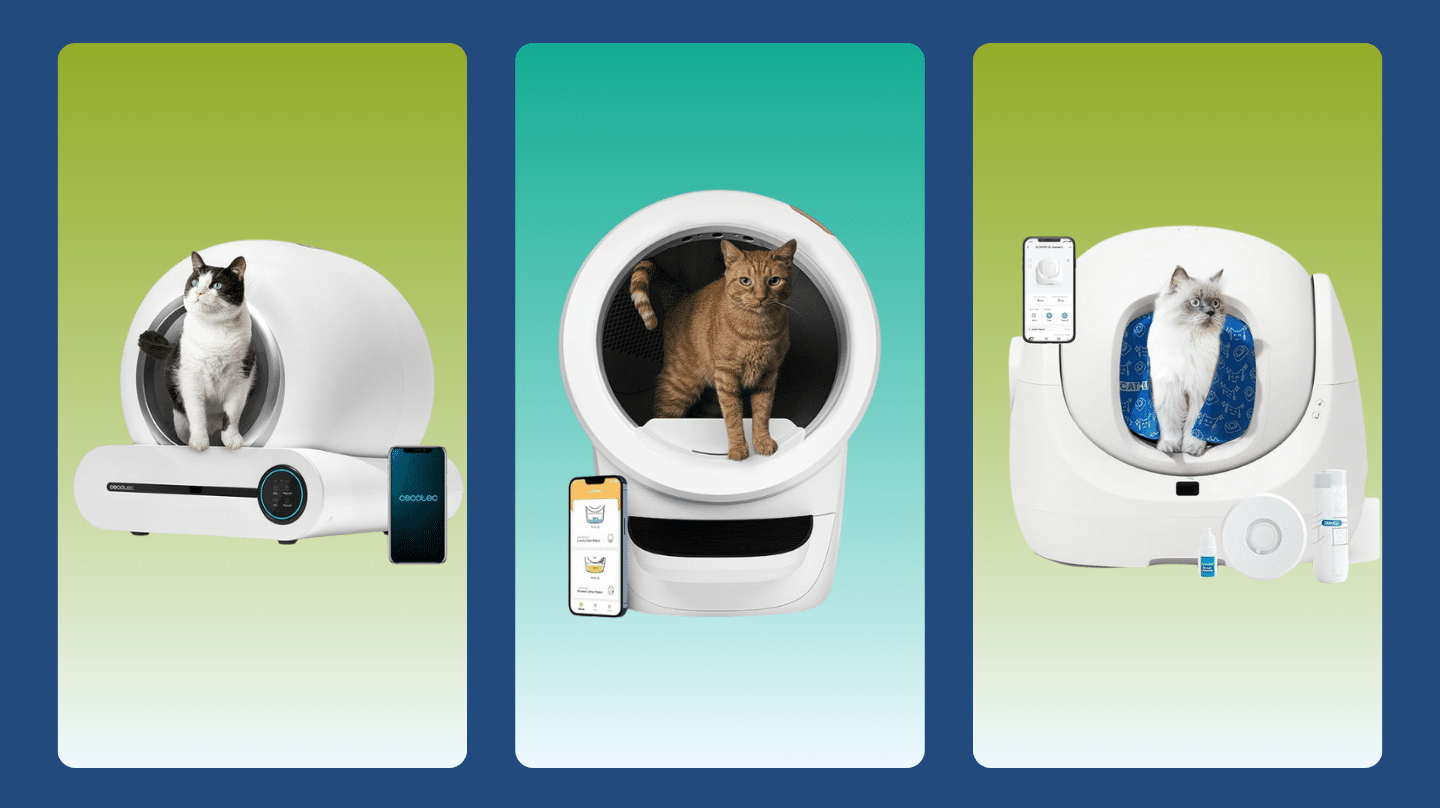 Los 7 Mejores areneros automáticos para gatos (Guía 2026)