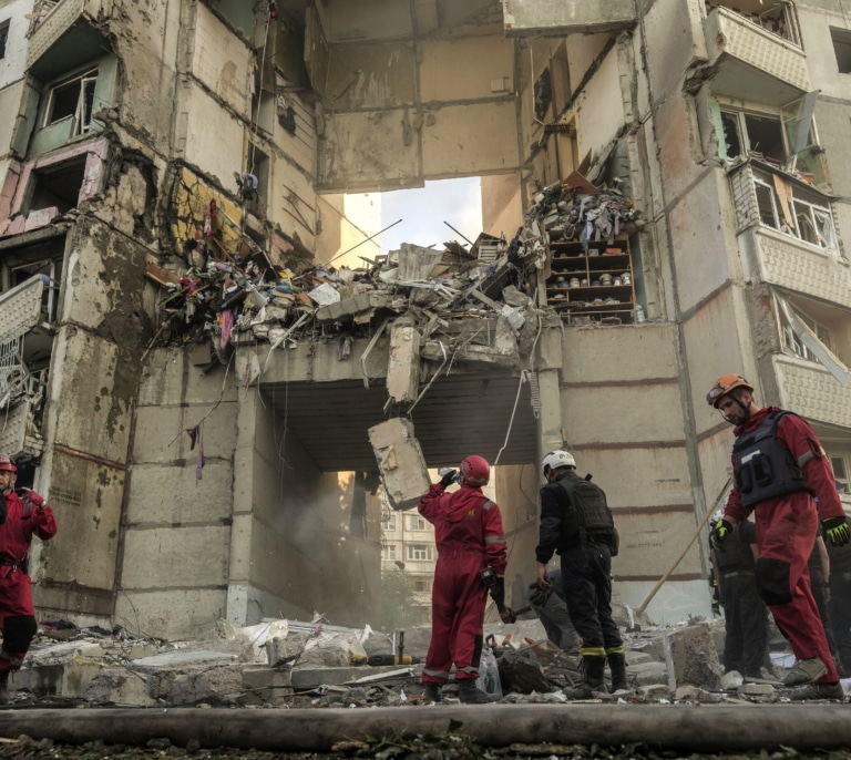 Cuatro años de la invasión rusa de Ucrania, en imágenes