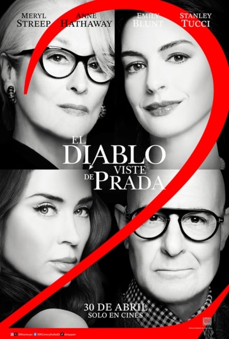 Póster de 'El diablo viste de Prada 2'