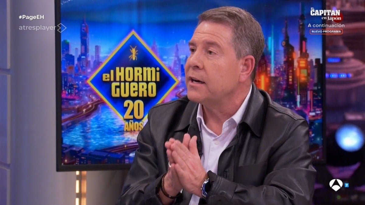 García-Page, en 'El Hormiguero': "Le iría mucho mejor al Gobierno si hiciera caso a Felipe González"