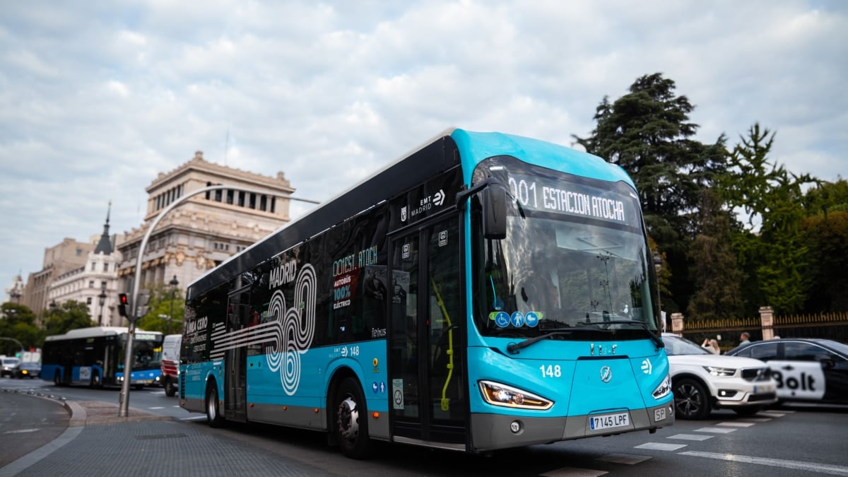 Las líneas 001 y 002 de EMT cumplen seis años y 16,4 millones de viajeros transportados gratis