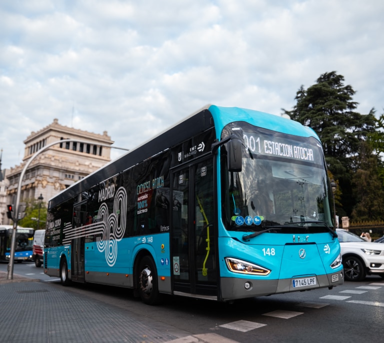 Las líneas 001 y 002 de EMT cumplen seis años y 16,4 millones de viajeros transportados gratis