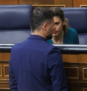 Irene Montero y Gabriel Rufián se dejan querer